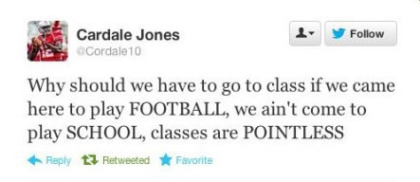 Cardale Jones Tweet