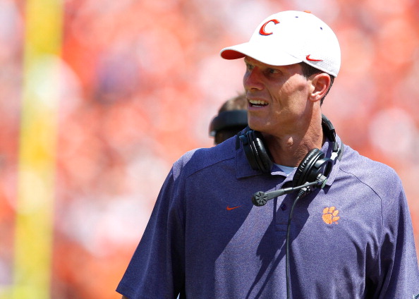 Defensive Coordinator Brent Venables of the Clemson Tigers. (Photo by Tyler Smith/Getty Images)