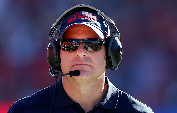 Head coach Rich Rodriguez of the Arizona Wildcats.  (Photo by Christian Petersen/Getty Images)
