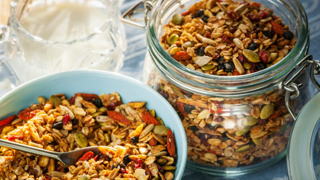 Granola Trail Mix, Granola, Homemade, Father's Day, Food Gifts