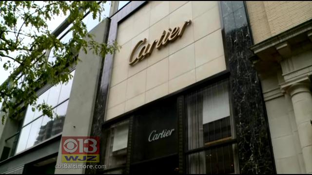 Over Cartier Store – CBS Baltimore