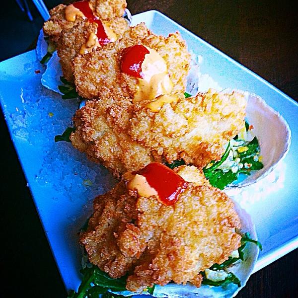 fried oysters from ryleigh's oyster