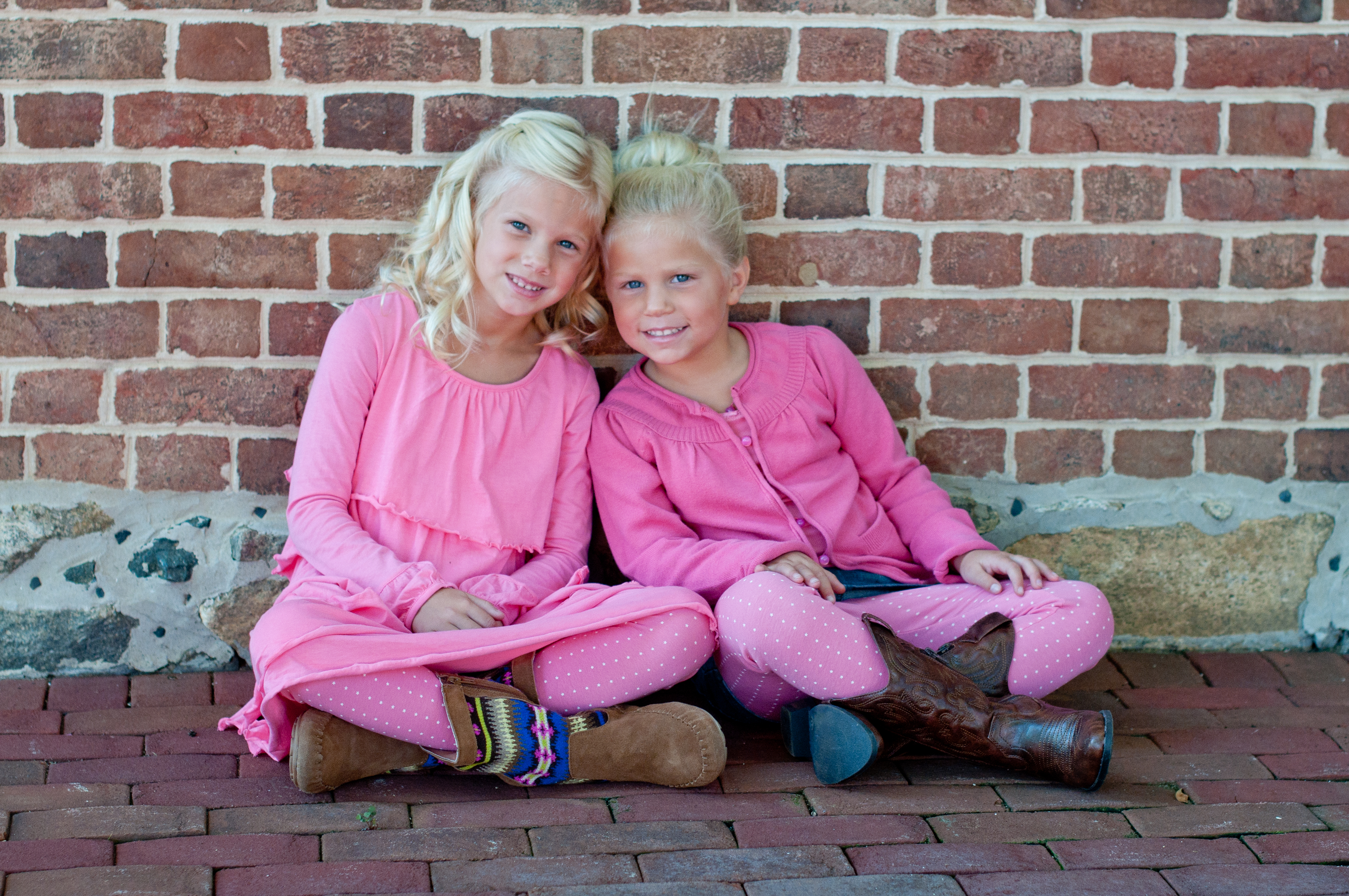 Lexi Boone, 8,  and Katie Boone, 7. Courtesy Boone Family