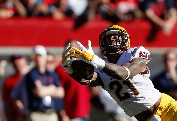 Jaelen Strong #21 of the Arizona State Sun Devils   (Photo by Christian Petersen/Getty Images)