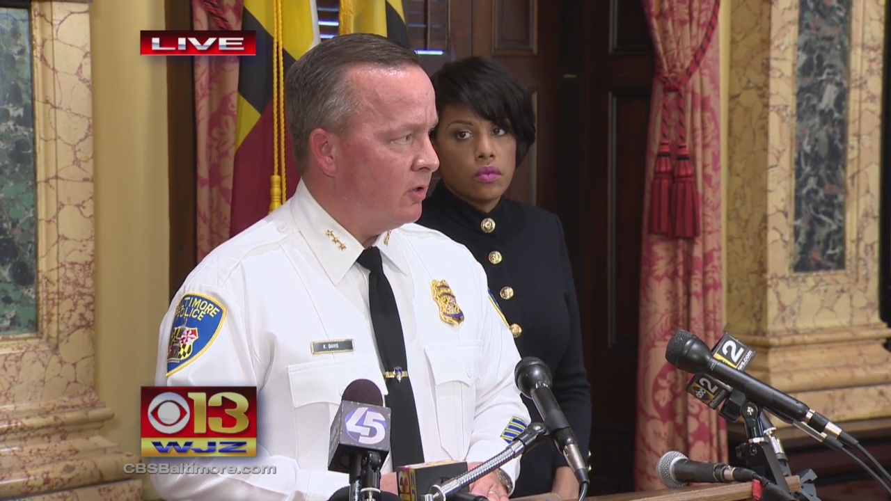 Baltimore Mayor names Dep. Com. Kevin Davis as Interim Police Comm.