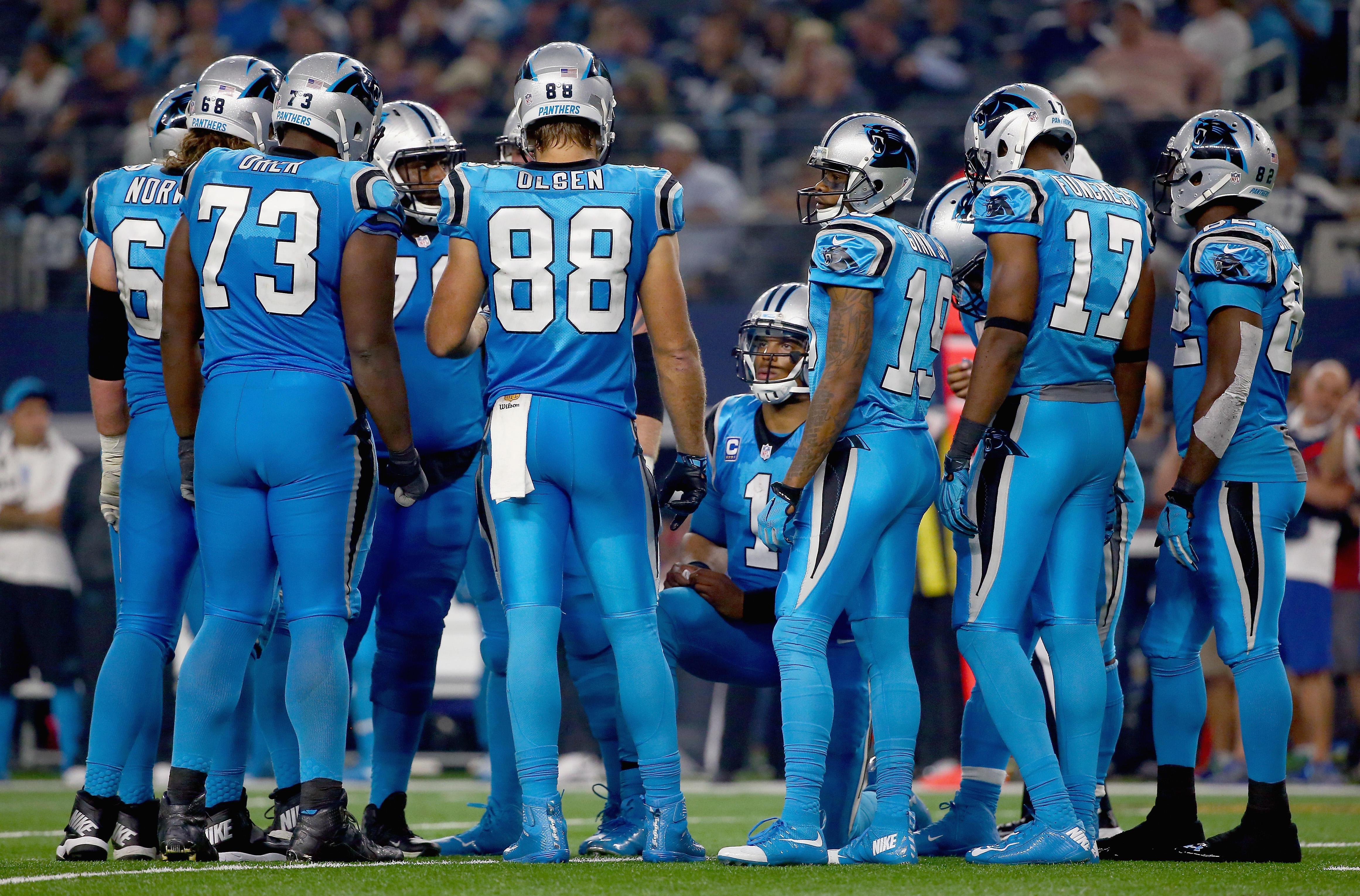 panthers color rush