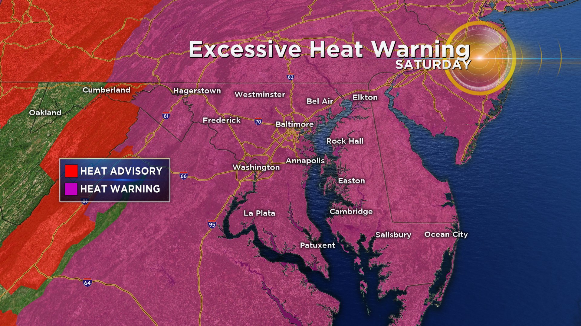 Maryland Weather | Excessive Heat Warning In Effect Saturday – CBS Baltimore1500 x 843