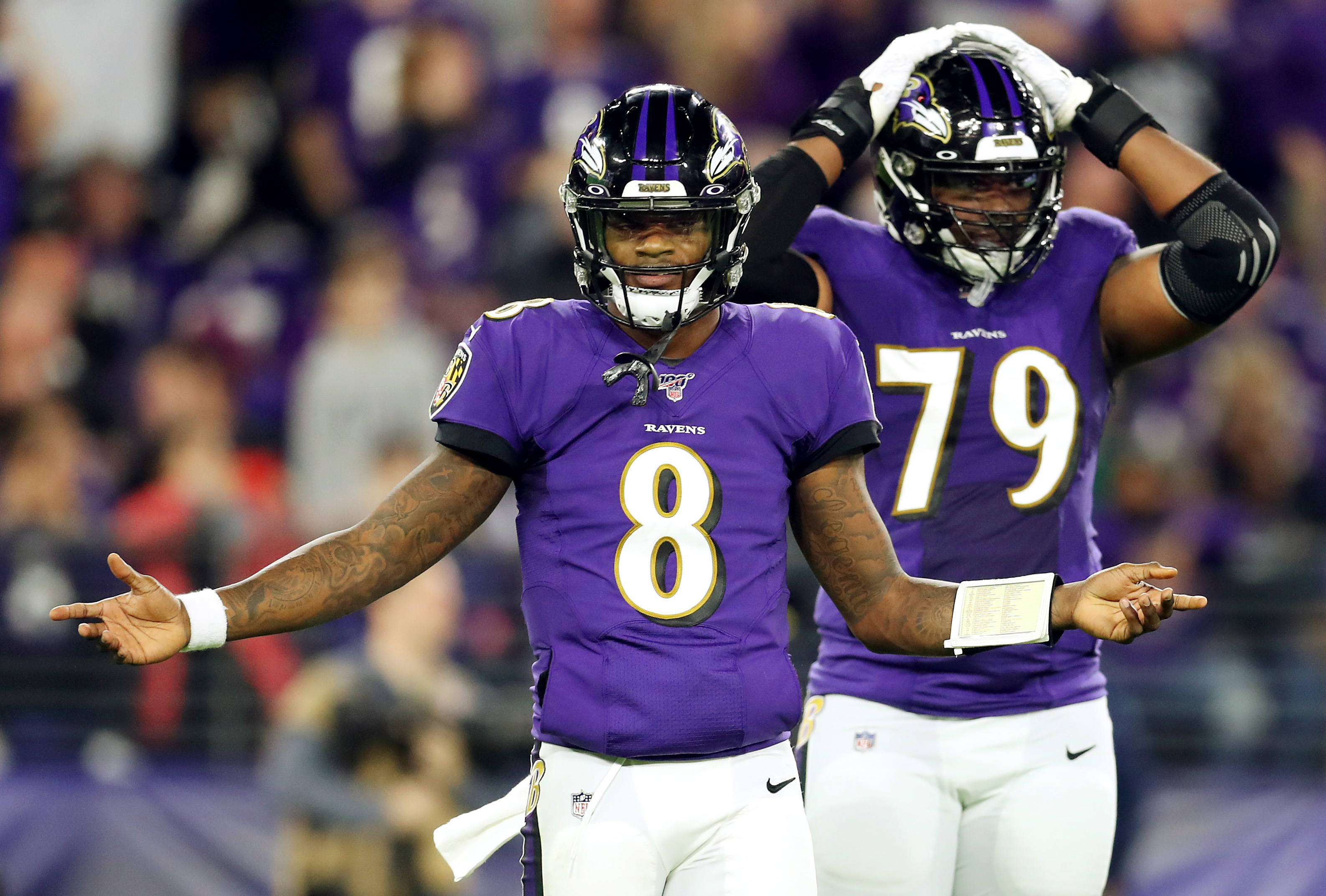 Ravens' Ronnie Stanley Knows Offensive Line Needs To Do Better Job ...