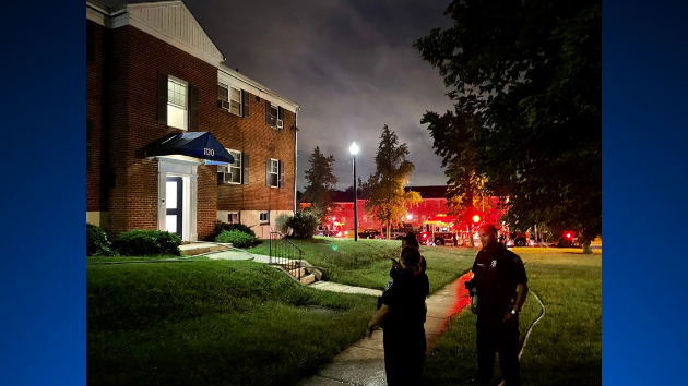 Baltimore Fire Crews Respond To Two-Story Apartment Fire